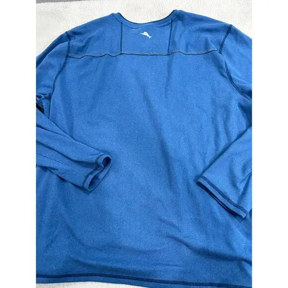 Tommy Bahama Blue Pullover Size XXL